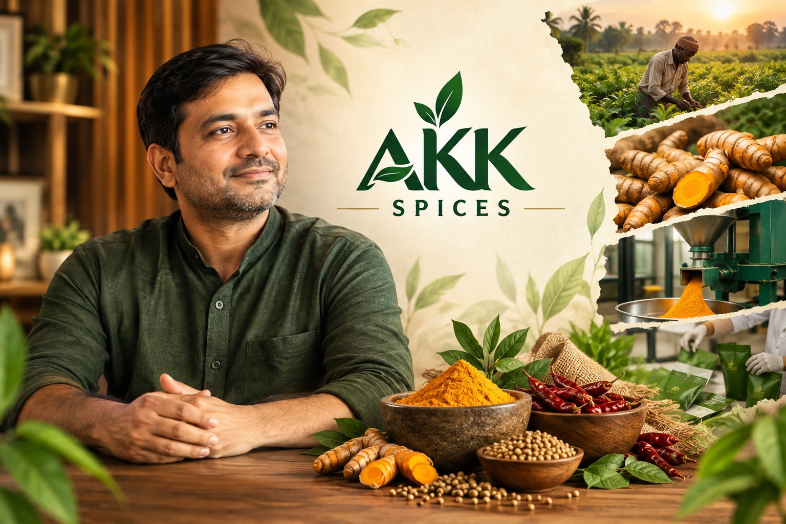 AKK Spices Founder